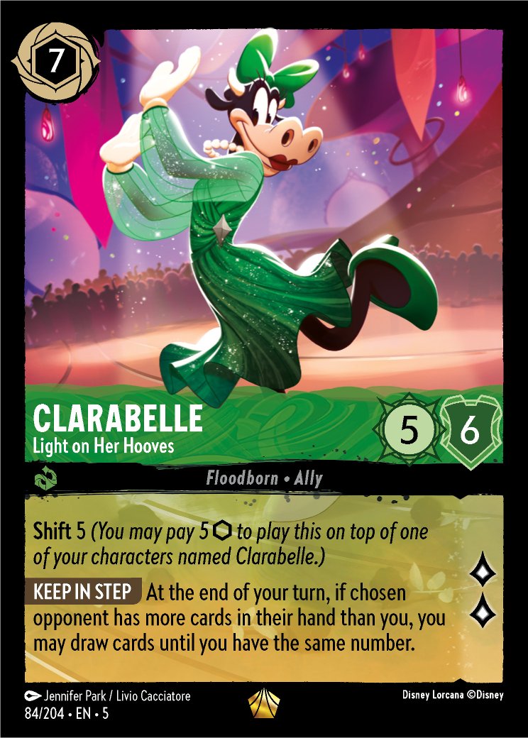 Clarabelle - Light on Her Hooves, Shimmering Skies · 84/204