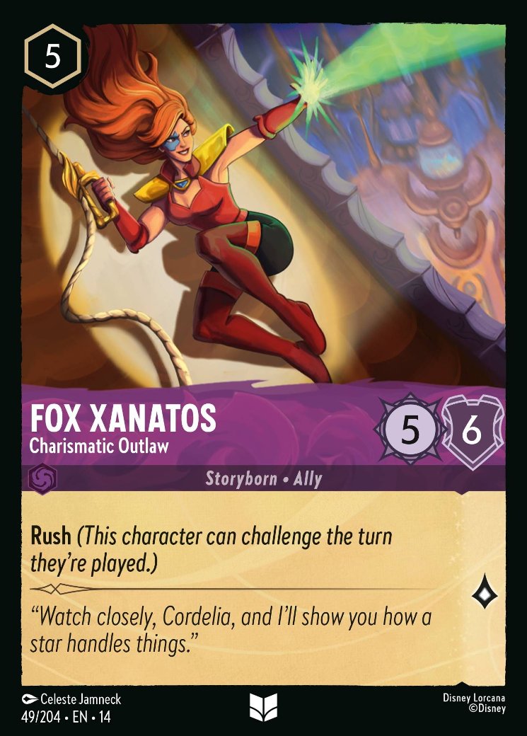 Fox Xanatos - Charismatic Outlaw, Hyperia City · 49/204