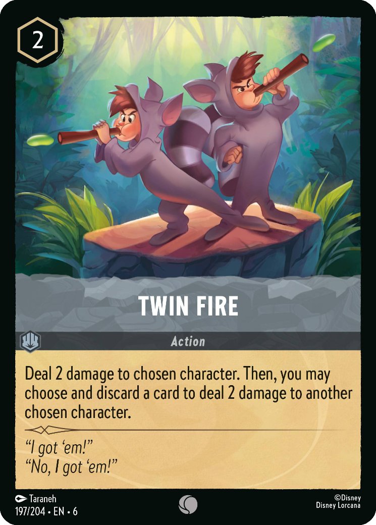 Twin Fire, Azurite Sea · 197/204