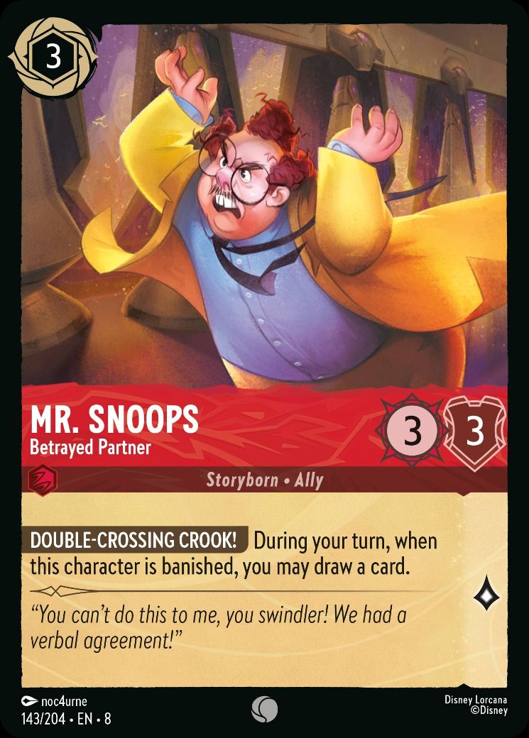 Mr. Snoops - Betrayed Partner, Reign of Jafar · 143/204