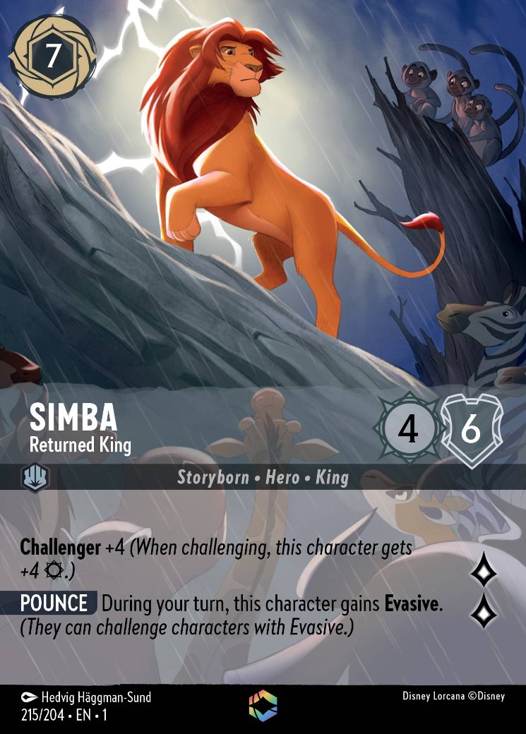 Simba - Returned King, The First Chapter · 215/204