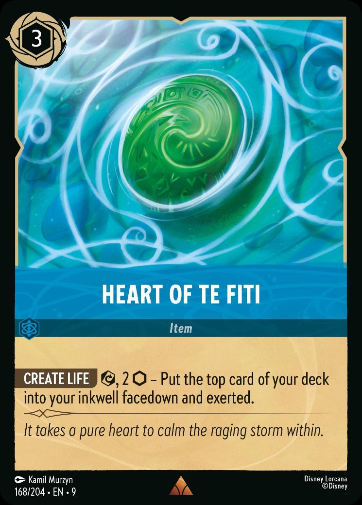 Heart of Te Fiti, Fabled · 168/204