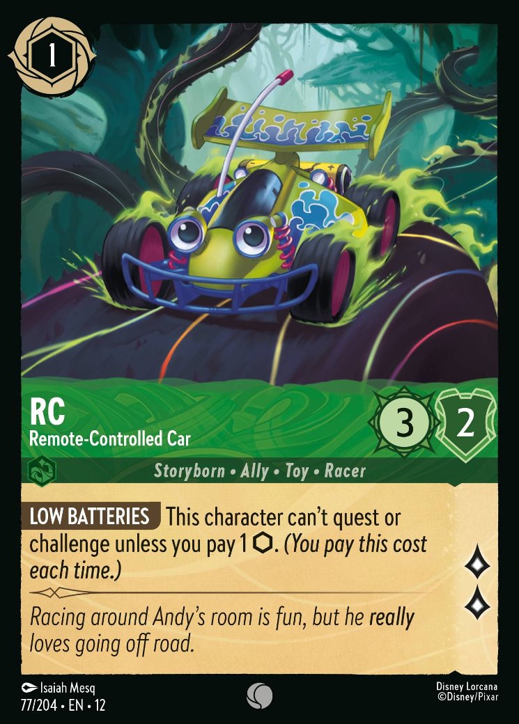 RC - Remote-Controlled Car, Wilds Unknown · 77/204