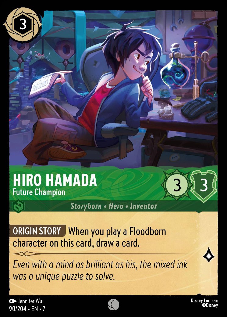 Hiro Hamada - Future Champion, Archazia's Island · 90/204