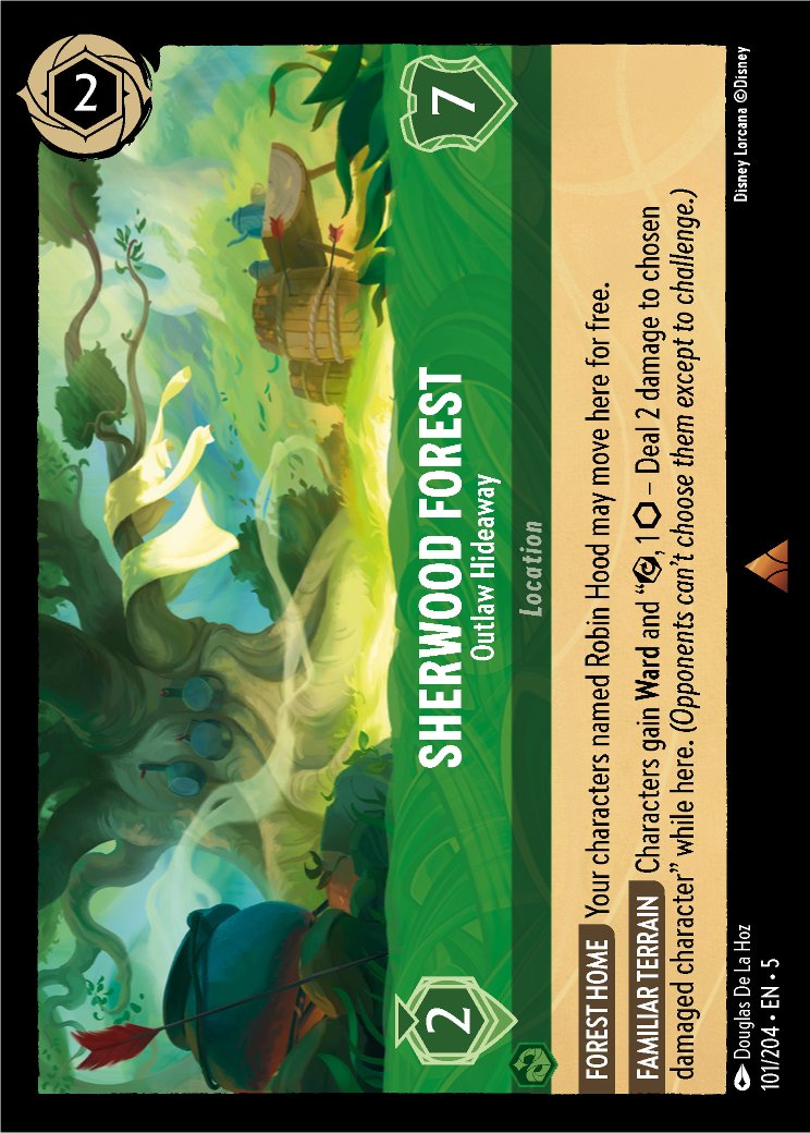 Sherwood Forest - Outlaw Hideaway, Shimmering Skies · 101/204