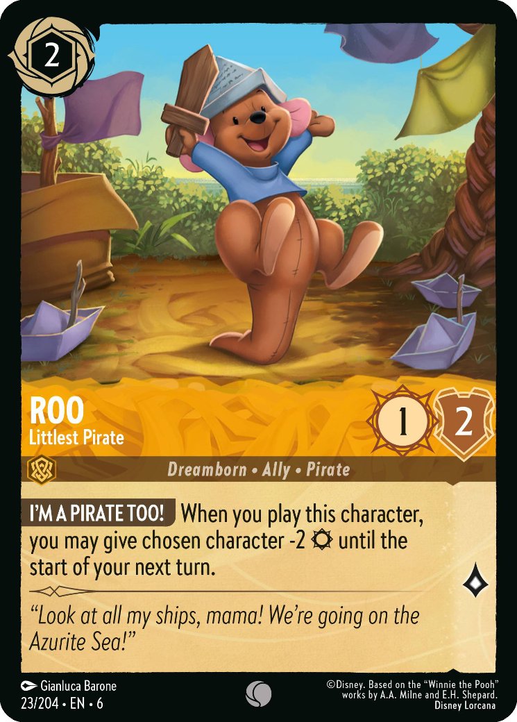 Roo - Littlest Pirate, Azurite Sea · 23/204