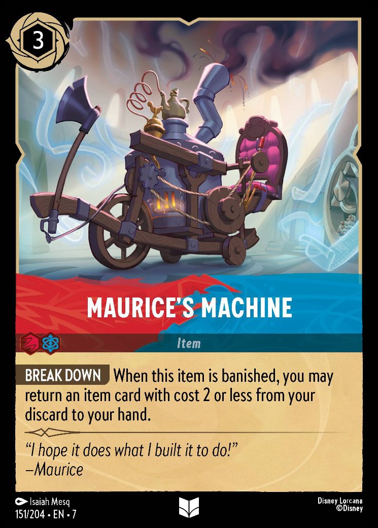 Maurice's Machine, Archazia's Island · 151/204