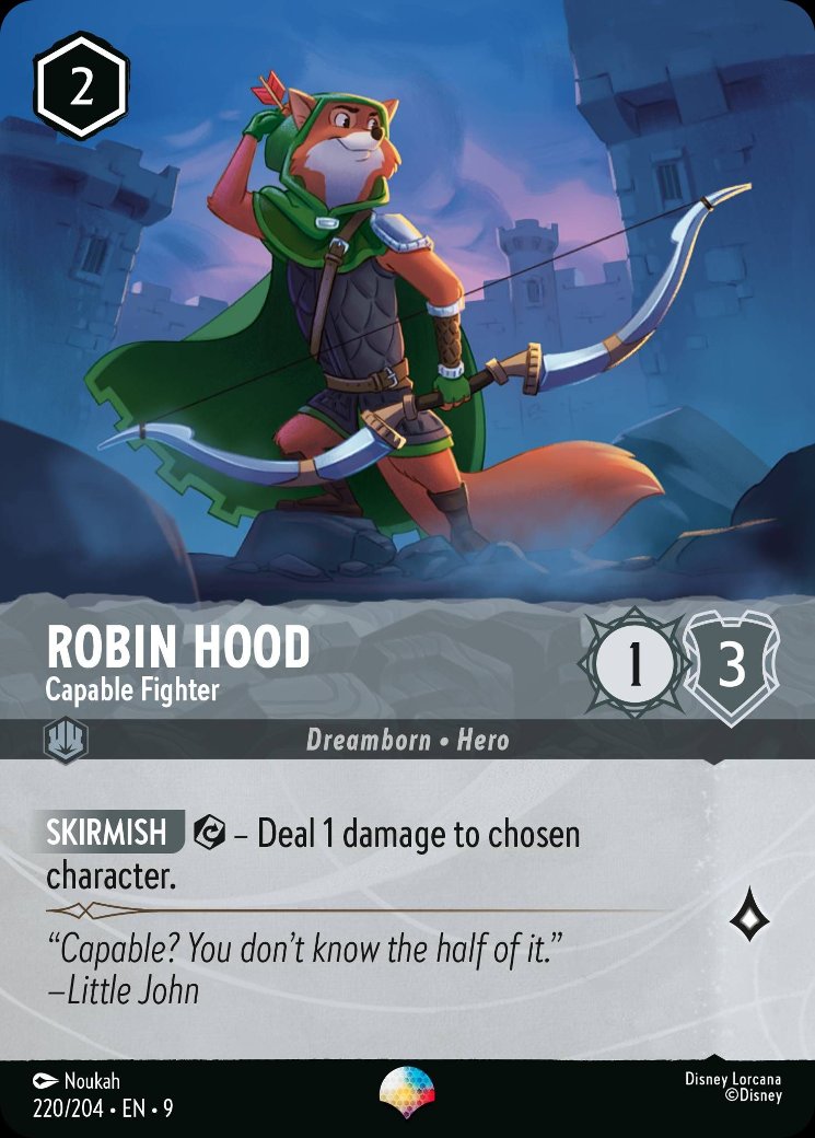 Robin Hood - Capable Fighter, Fabled · 220/204