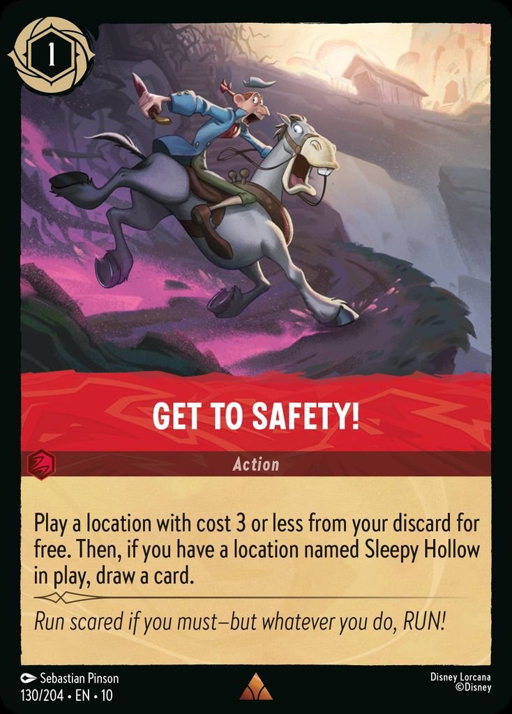 Get to Safety!, Whispers in the Well · 130/204