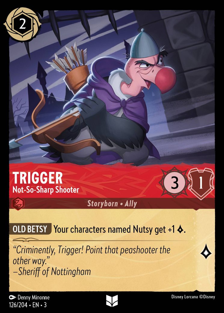 Trigger - Not-So-Sharp Shooter, Into the Inklands · 126/204