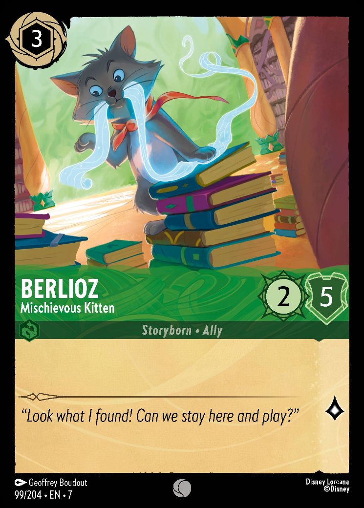 Berlioz - Mischievous Kitten, Archazia's Island · 99/204