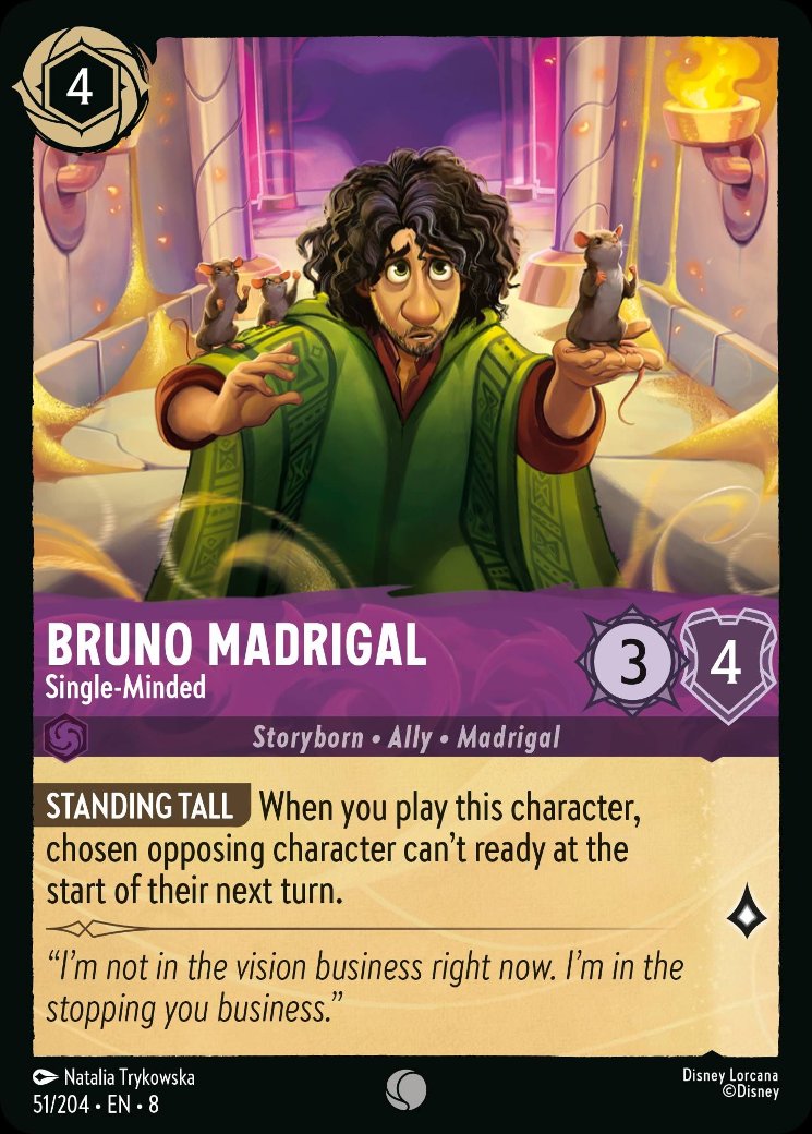 Bruno Madrigal - Single-Minded, Reign of Jafar · 51/204