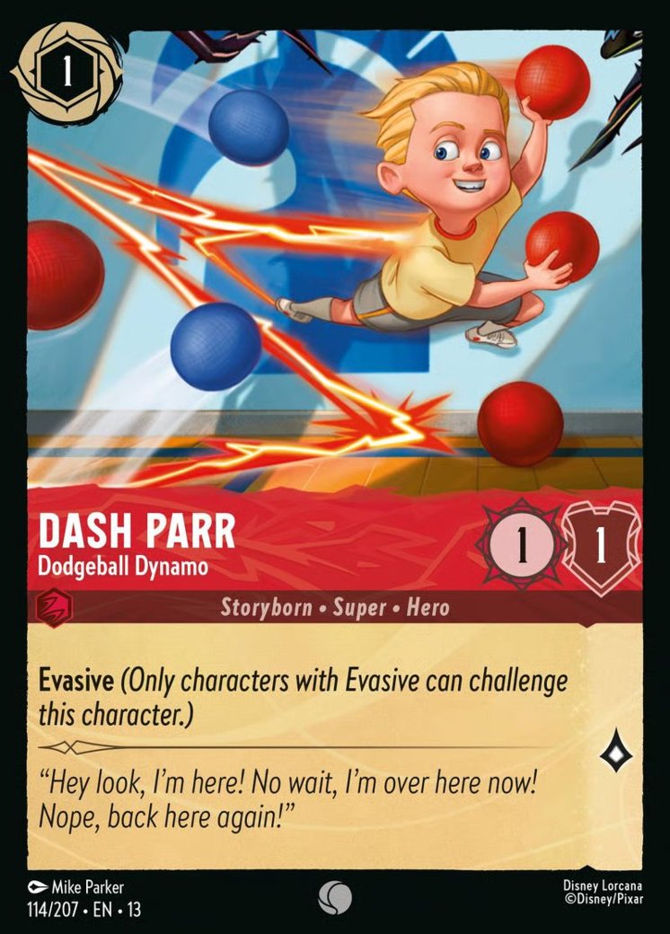 Dash Parr - Dodgeball Dynamo, Attack of the Vine! · 114/207