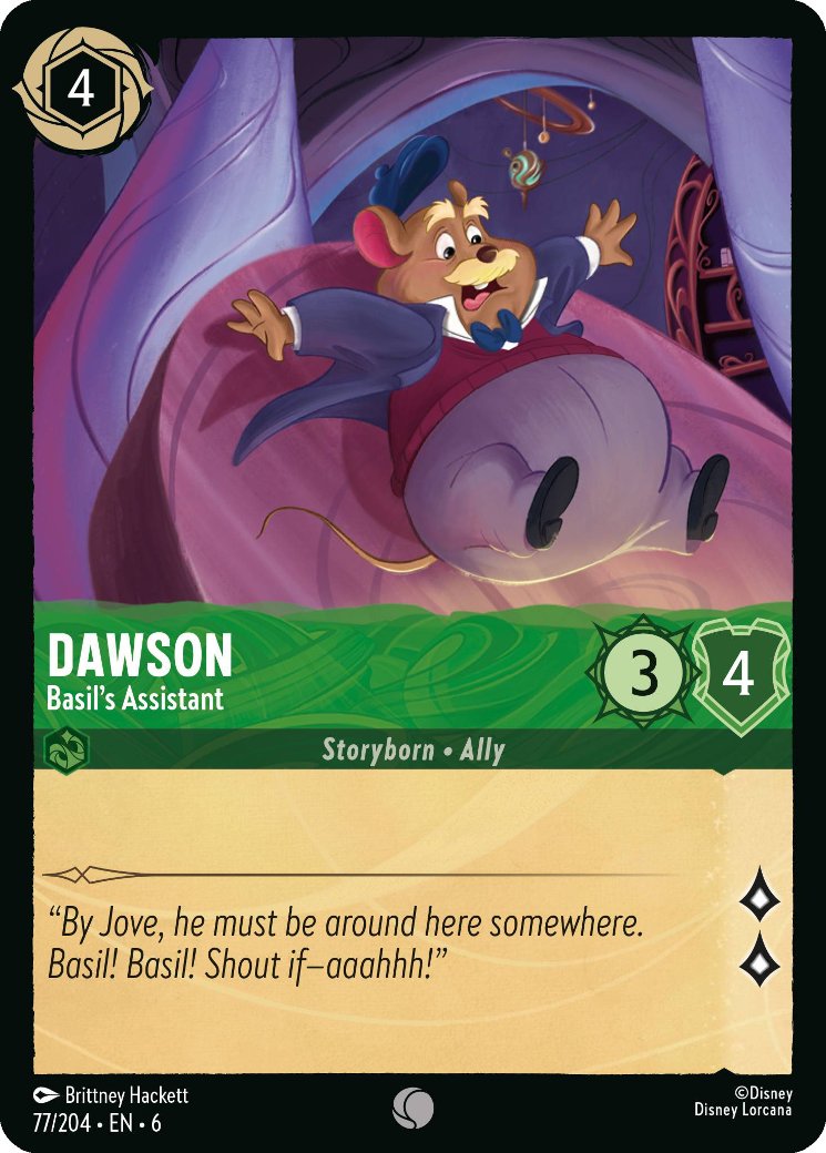 Dawson - Basil's Assistant, Azurite Sea · 77/204