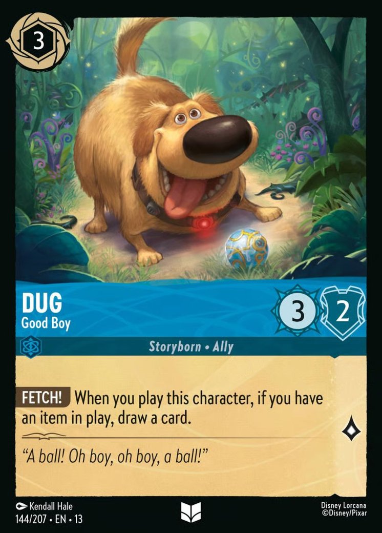 Dug - Good Boy, Attack of the Vine! · 144/207