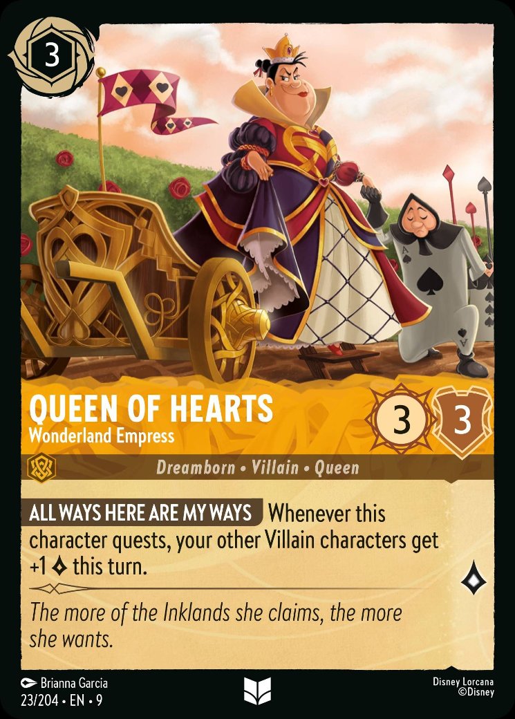 Queen of Hearts - Wonderland Empress, Fabled · 23/204