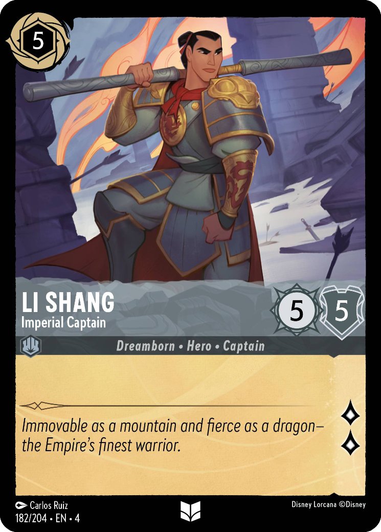 Li Shang - Imperial Captain, Ursula's Return · 182/204