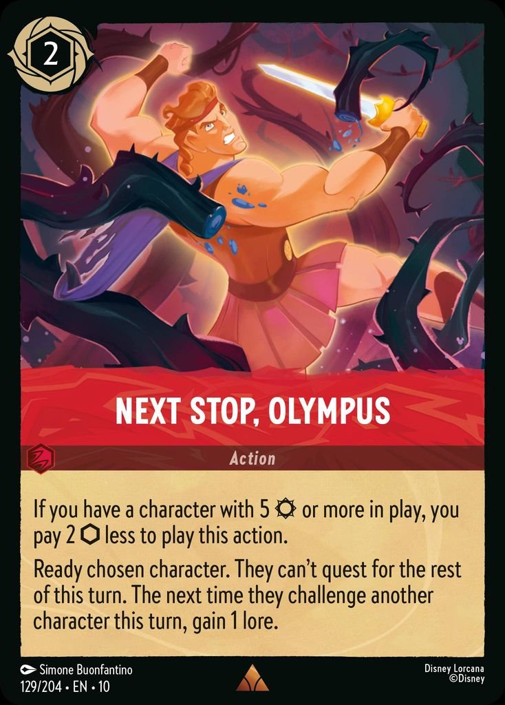 Next Stop, Olympus, Whispers in the Well · 129/204