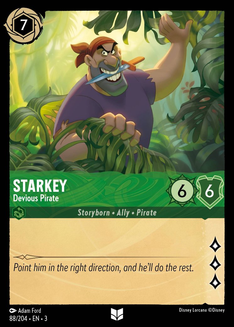 Starkey - Devious Pirate, Into the Inklands · 88/204