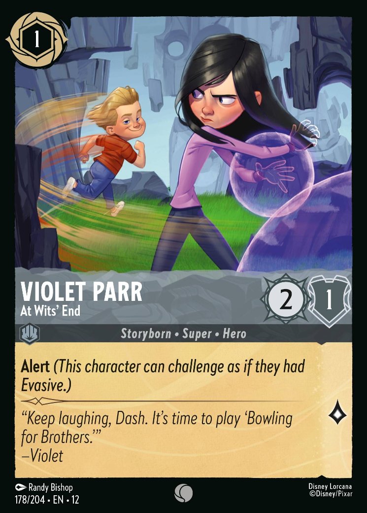 Violet Parr - At Wits' End, Wilds Unknown · 178/204