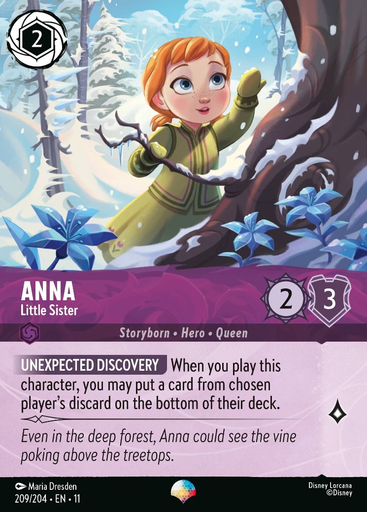 Anna - Little Sister, Winterspell · 209/204