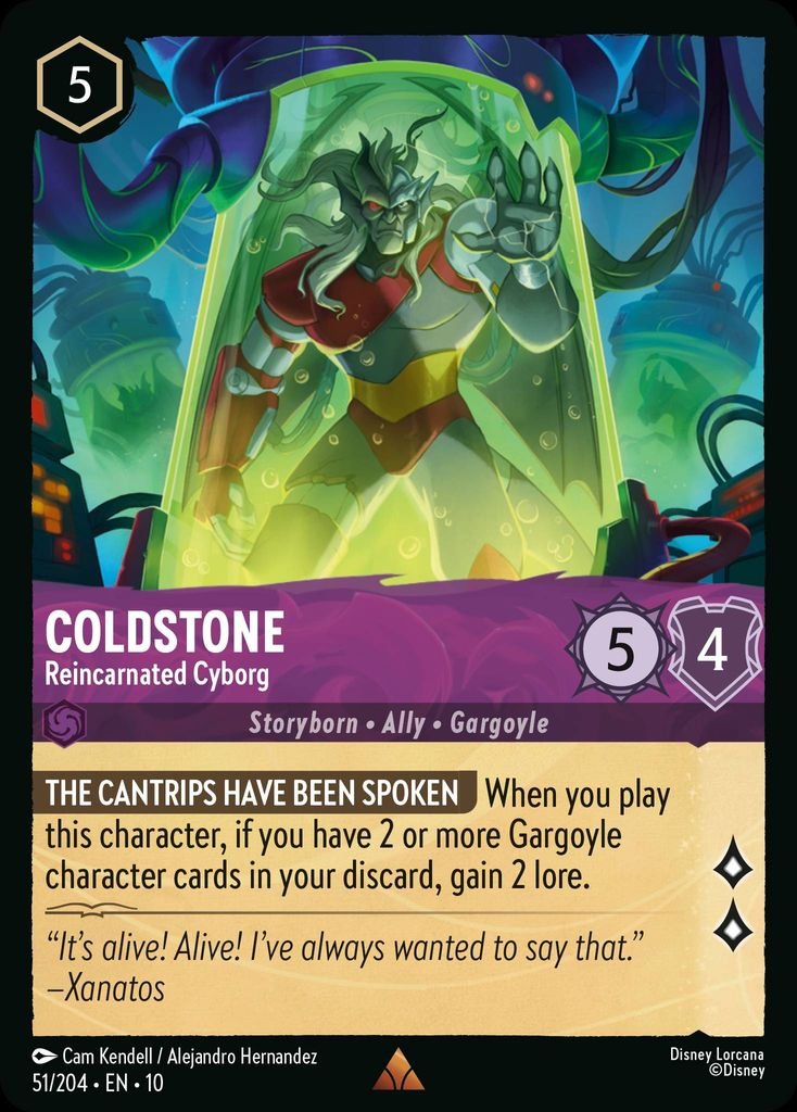 Coldstone - Reincarnated Cyborg, Whispers in the Well · 51/204