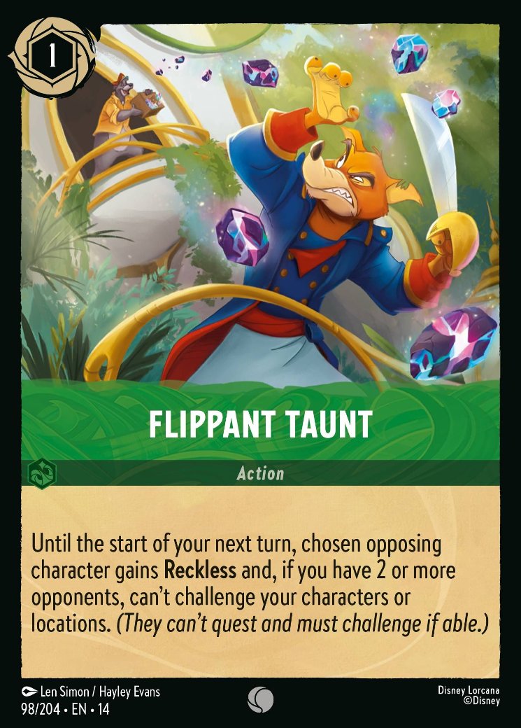 Flippant Taunt, Hyperia City · 98/204