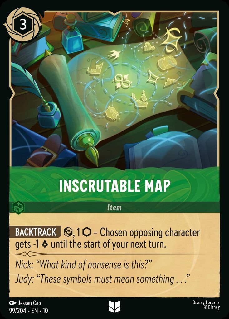 Inscrutable Map, Whispers in the Well · 99/204