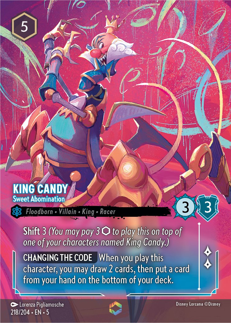 King Candy - Sweet Abomination, Shimmering Skies · 218/204