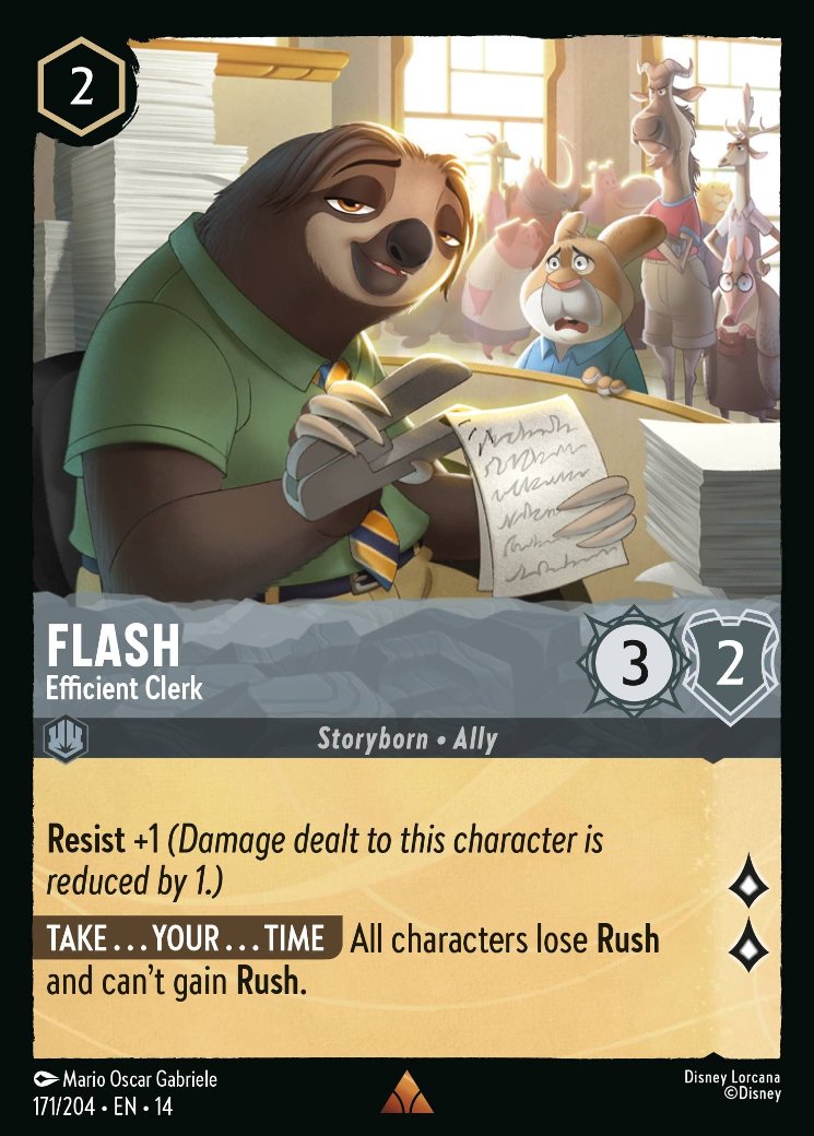 Flash - Efficient Clerk, Hyperia City · 171/204