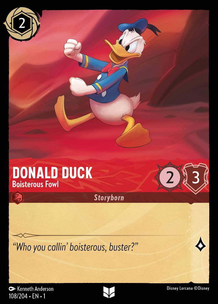 Donald Duck - Boisterous Fowl, The First Chapter · 108/204