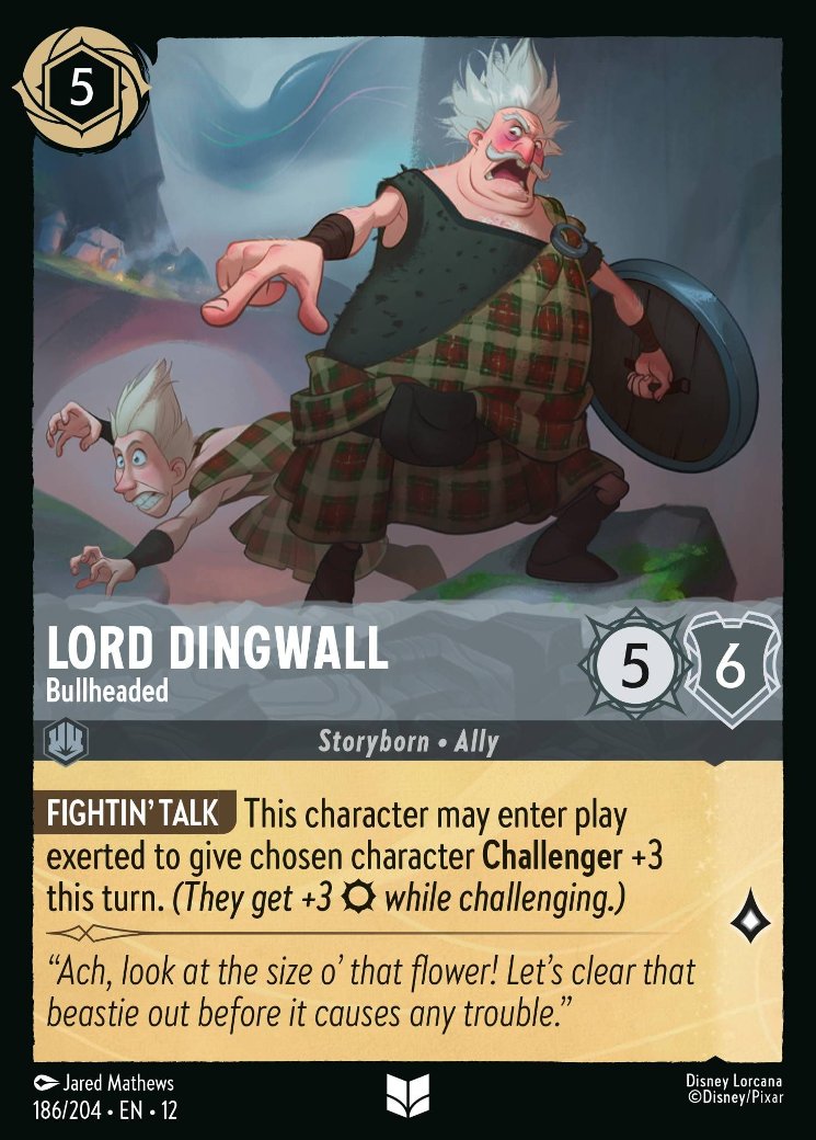 Lord Dingwall - Bullheaded, Wilds Unknown · 186/204