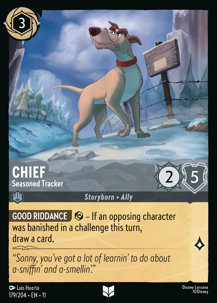 Chief - Seasoned Tracker, Winterspell · 179/204