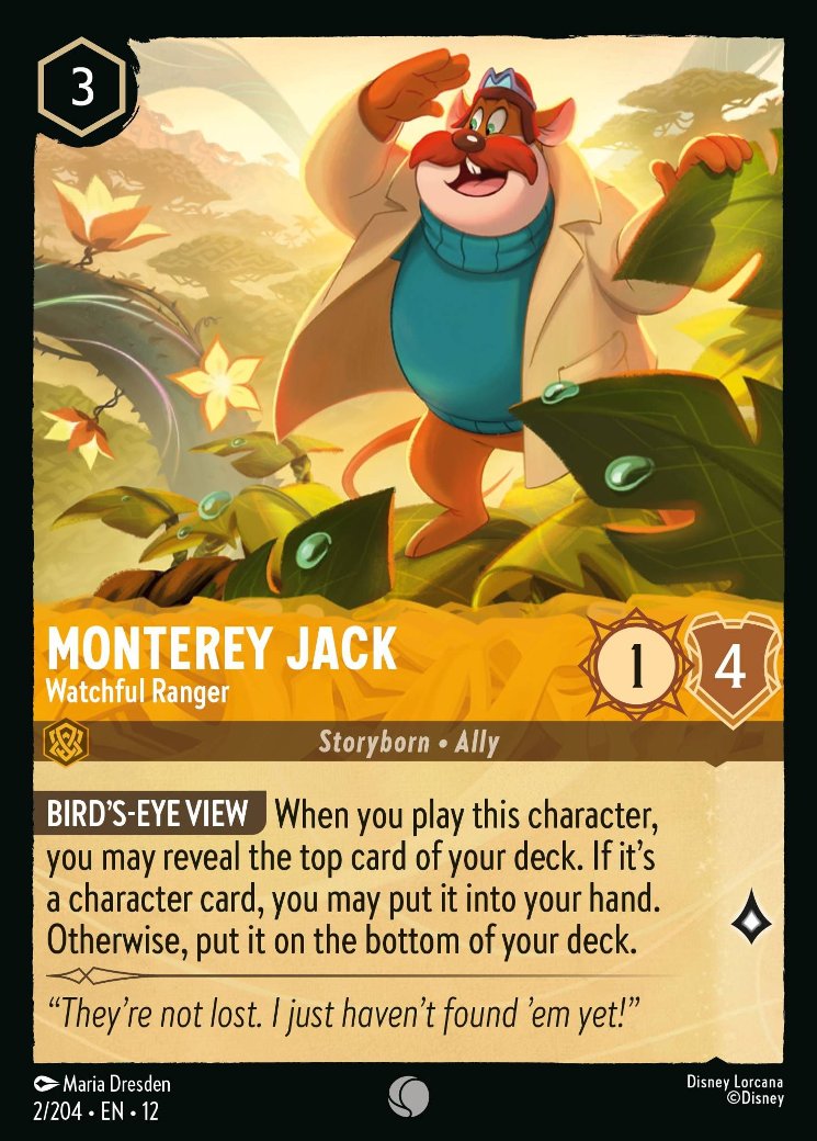 Monterey Jack - Watchful Ranger, Wilds Unknown · 2/204