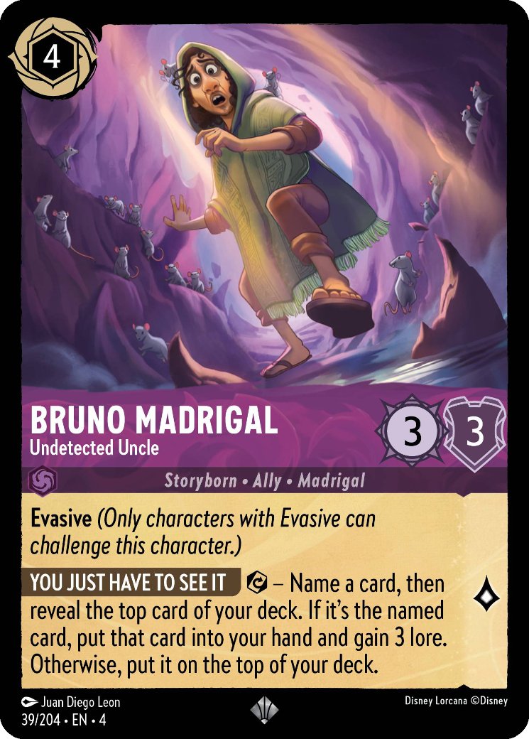 Bruno Madrigal - Undetected Uncle, Ursula's Return · 39/204