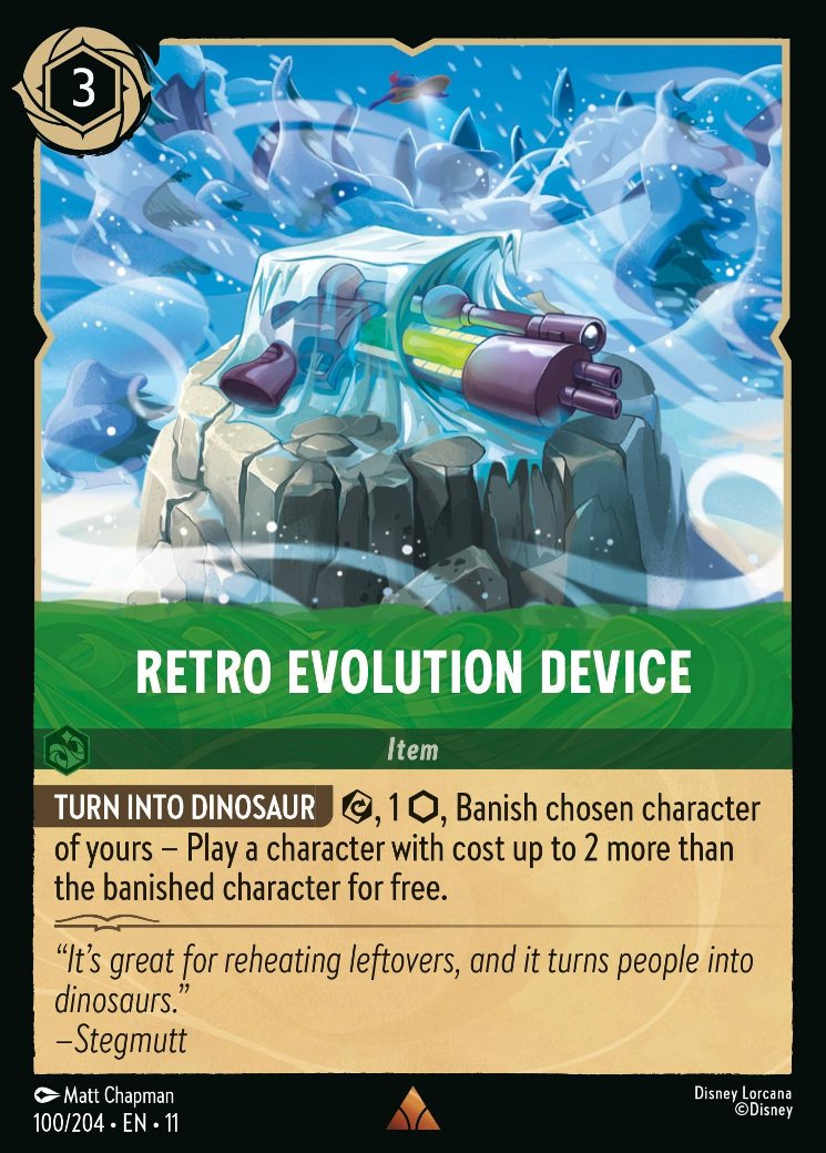Retro Evolution Device, Winterspell · 100/204