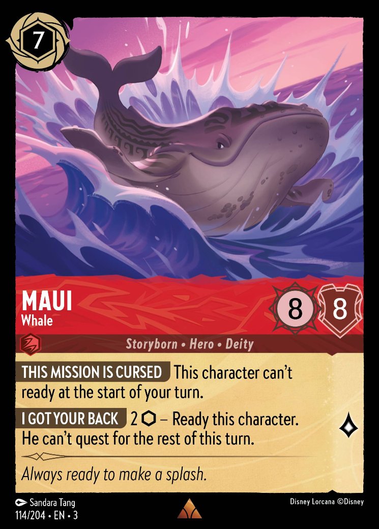 Maui - Whale, Into the Inklands · 114/204