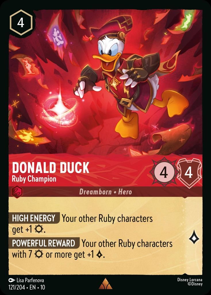 Donald Duck - Ruby Champion, Whispers in the Well · 121/204