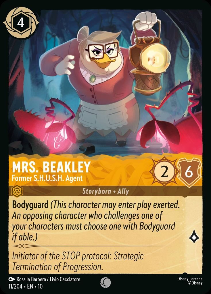 Mrs. Beakley - Former S.H.U.S.H. Agent, Whispers in the Well · 11/204