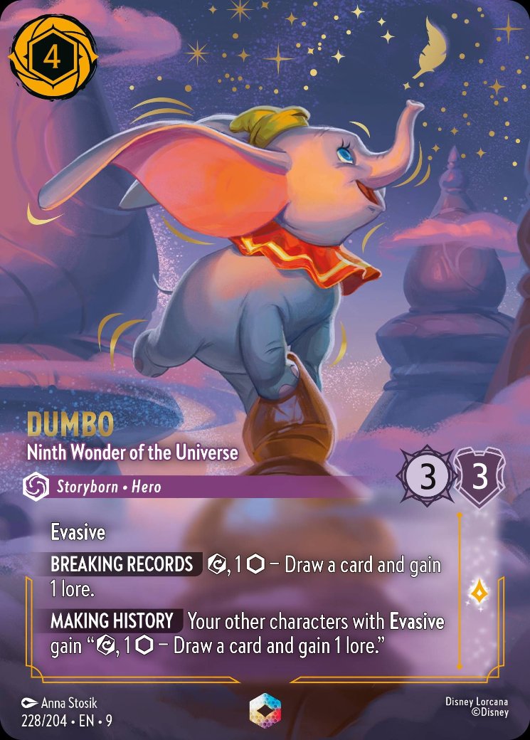 Dumbo - Ninth Wonder of the Universe, Fabled · 228/204