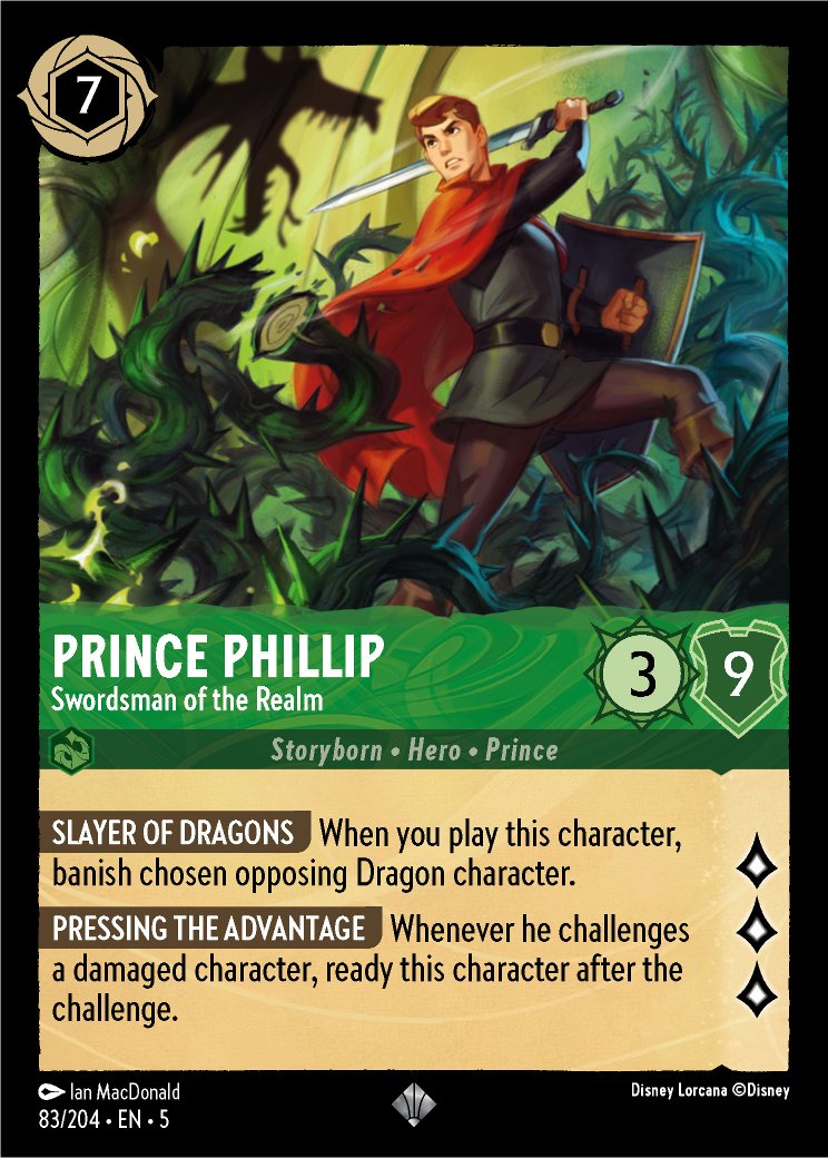 Prince Phillip - Swordsman of the Realm, Shimmering Skies · 83/204