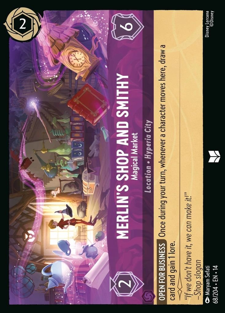 Merlin's Shop and Smithy - Magical Market, Hyperia City · 68/204