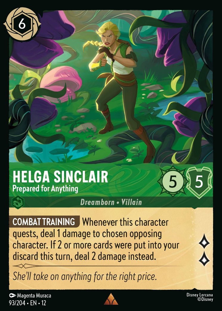 Helga Sinclair - Prepared for Anything, Wilds Unknown · 93/204