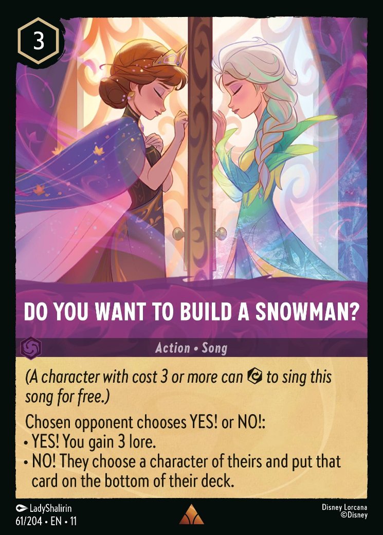 Do You Want To Build A Snowman?, Winterspell · 61/204