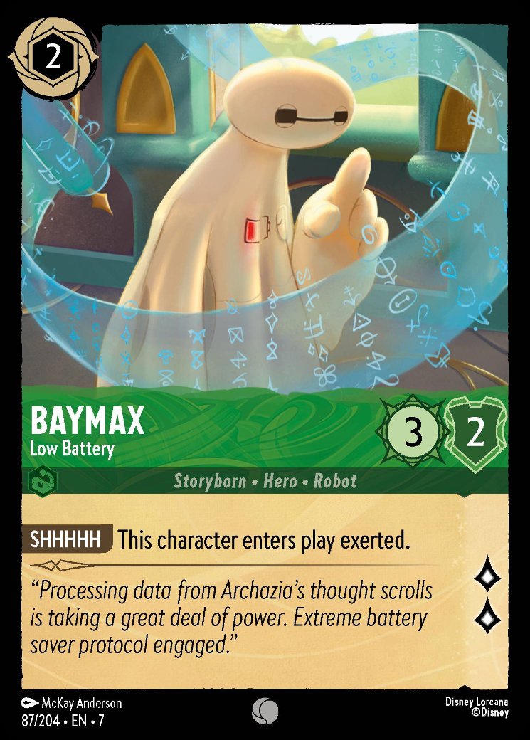 Baymax - Low Battery, Archazia's Island · 87/204