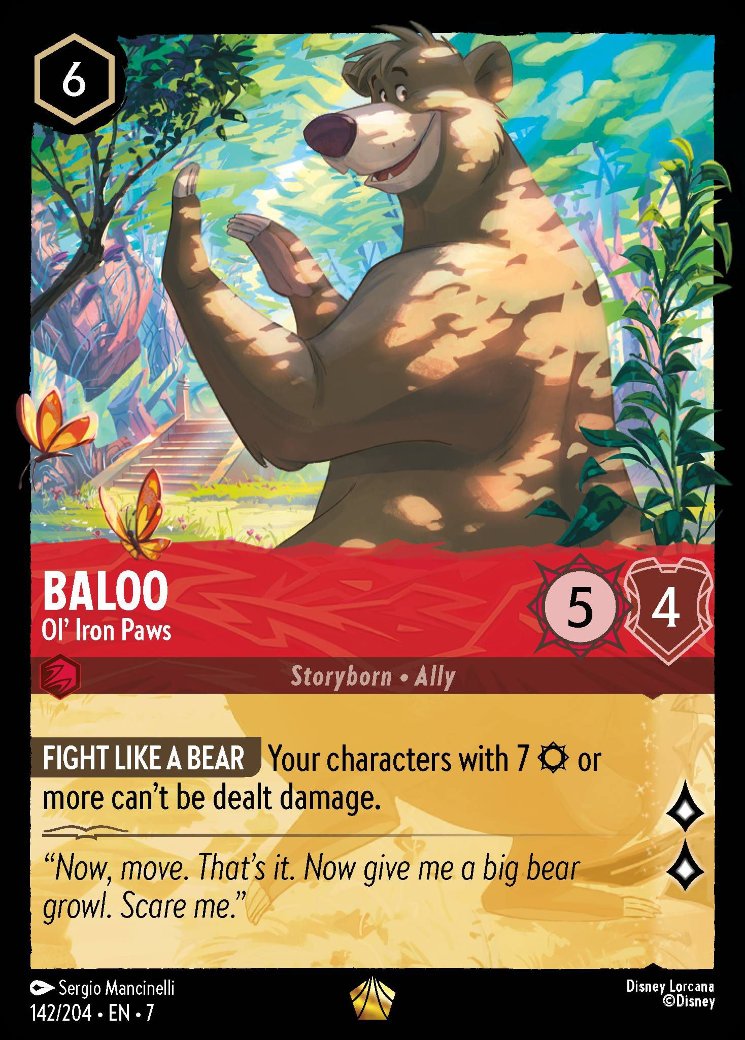 Baloo - Ol' Iron Paws, Archazia's Island · 142/204