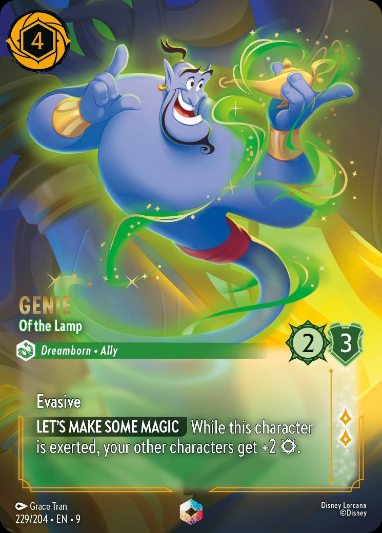 Genie - Of the Lamp, Fabled · 229/204
