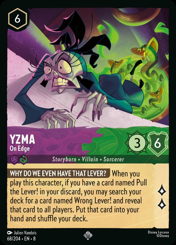 Yzma - On Edge, Reign of Jafar · 68/204