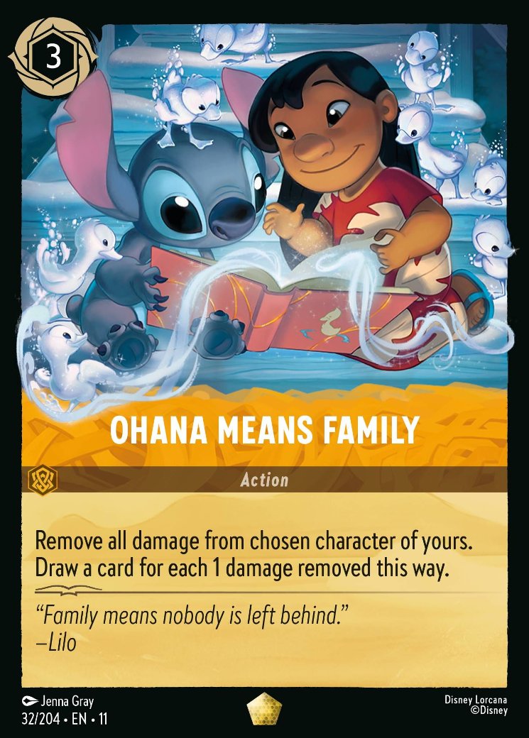Ohana Means Family, Winterspell · 32/204