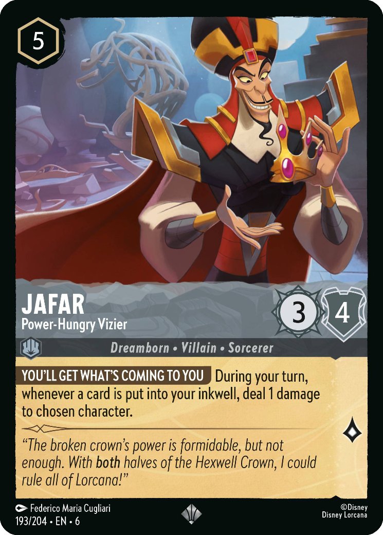 Jafar - Power-Hungry Vizier, Azurite Sea · 193/204